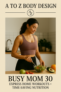 BUSY MOM - EXPRESS HOME WORKOUTS TIME SAVING NUTRITION