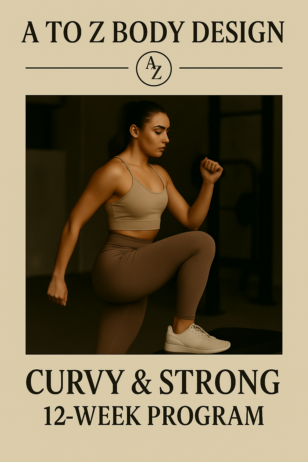 CURVY & STRONG – 12-WEEK GLUTE-FOCUSED TONING PROGRAM (GYM & HOME)